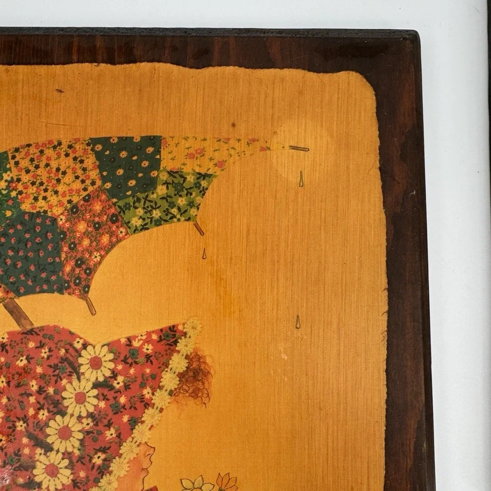 Vintage Children Wall Art Plaques Set of 3 Nostalgic Storybook Style Decor‎